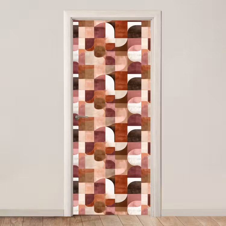 Deursticker - Geometrie - Modern - Retro — 1