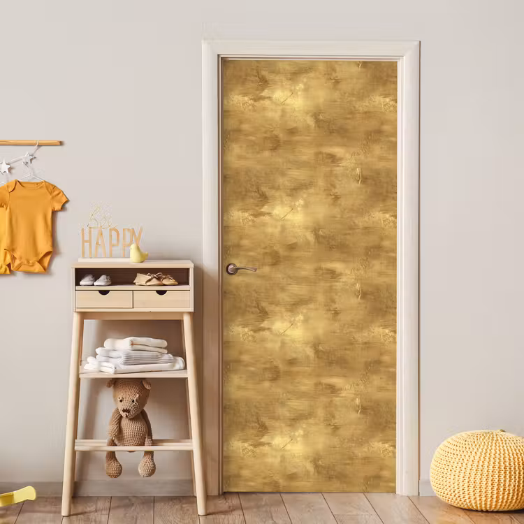 Deursticker - Industrieel - Textuur - Goud — 6