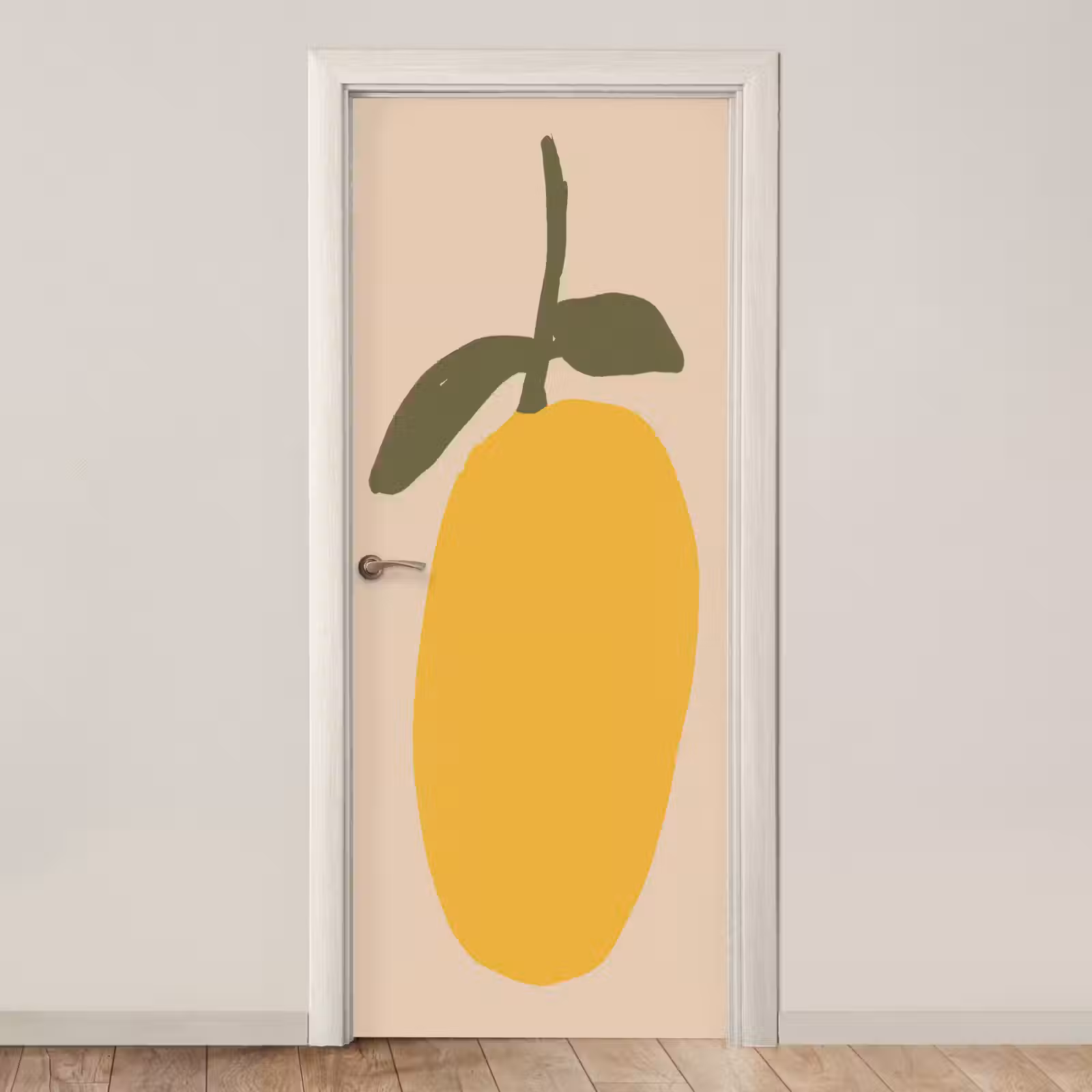 Deursticker - Fruit - Abstracte kunst - Modern — 1