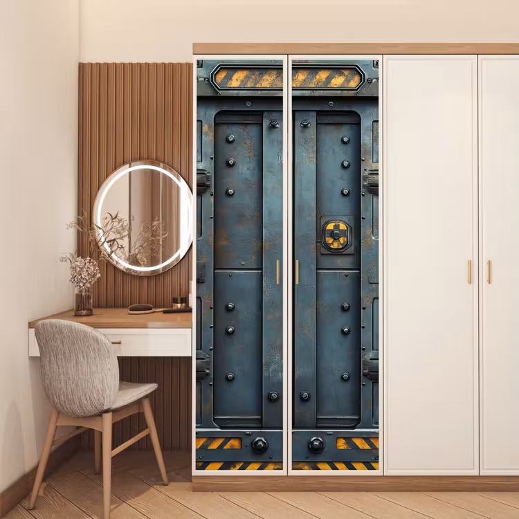 Deursticker - Deur - Escape room - Industrieel — 5