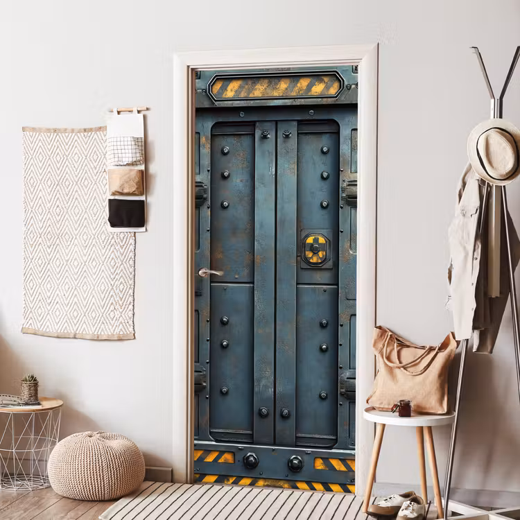 Deursticker - Deur - Escape room - Industrieel — 8