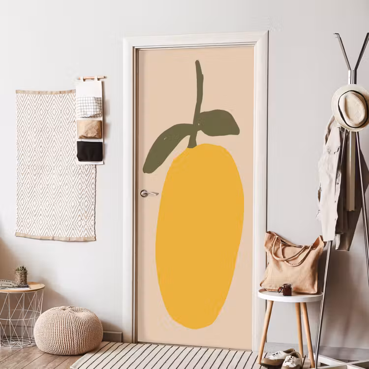 Deursticker - Fruit - Abstracte kunst - Modern — 8