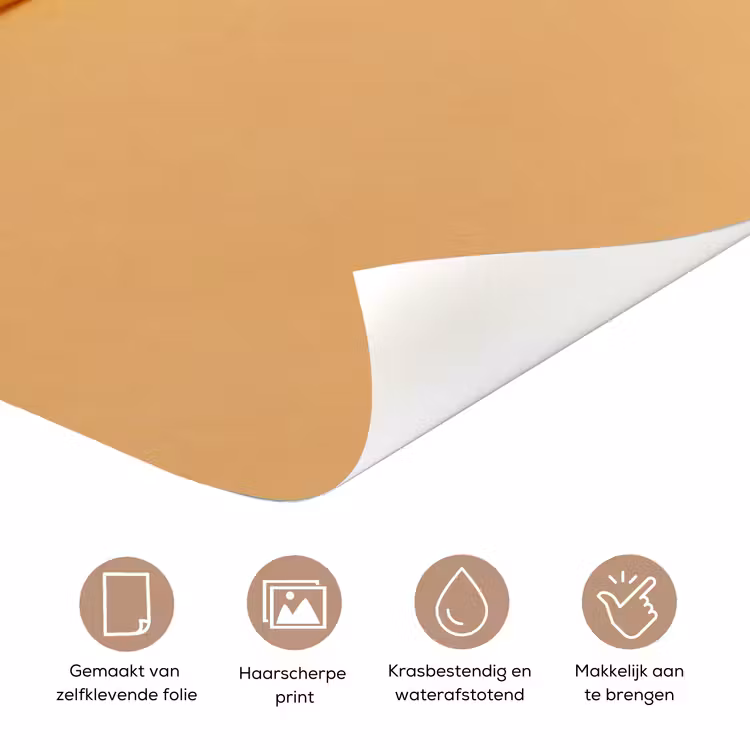 Deursticker - Badeend - Handdoek - Kleurrijk — 3