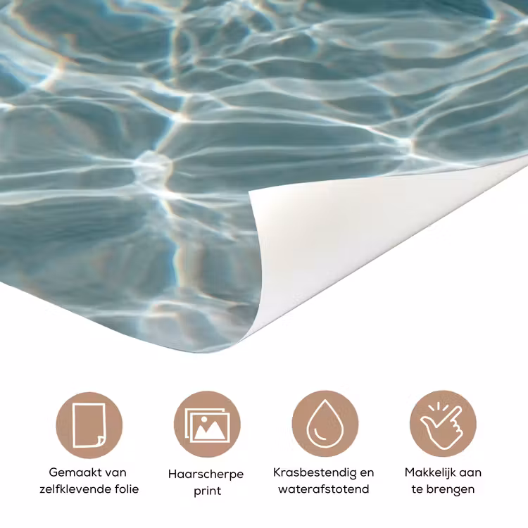 Deursticker - Badeend - Zwemband - Geel — 3