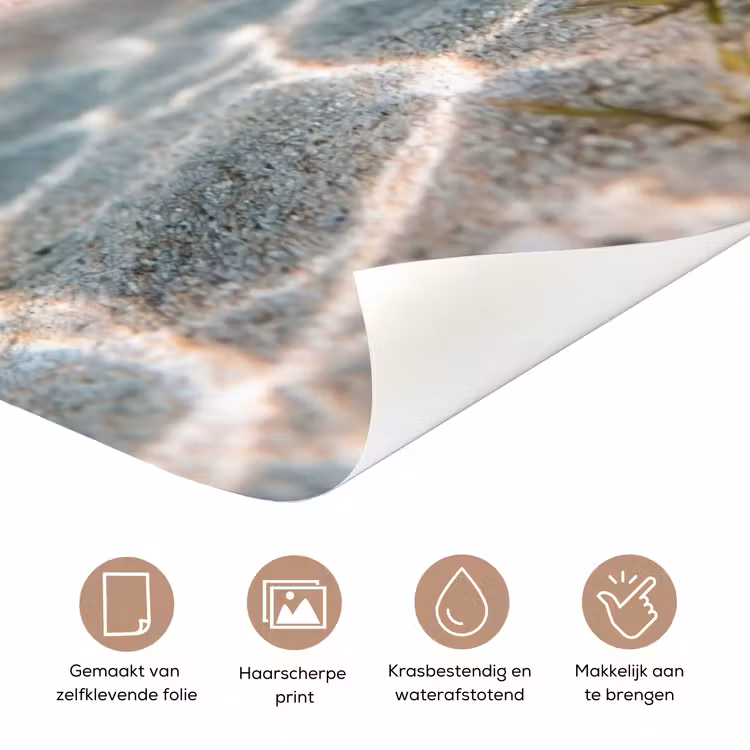 Deursticker - Duikbril - Eend - Water — 3