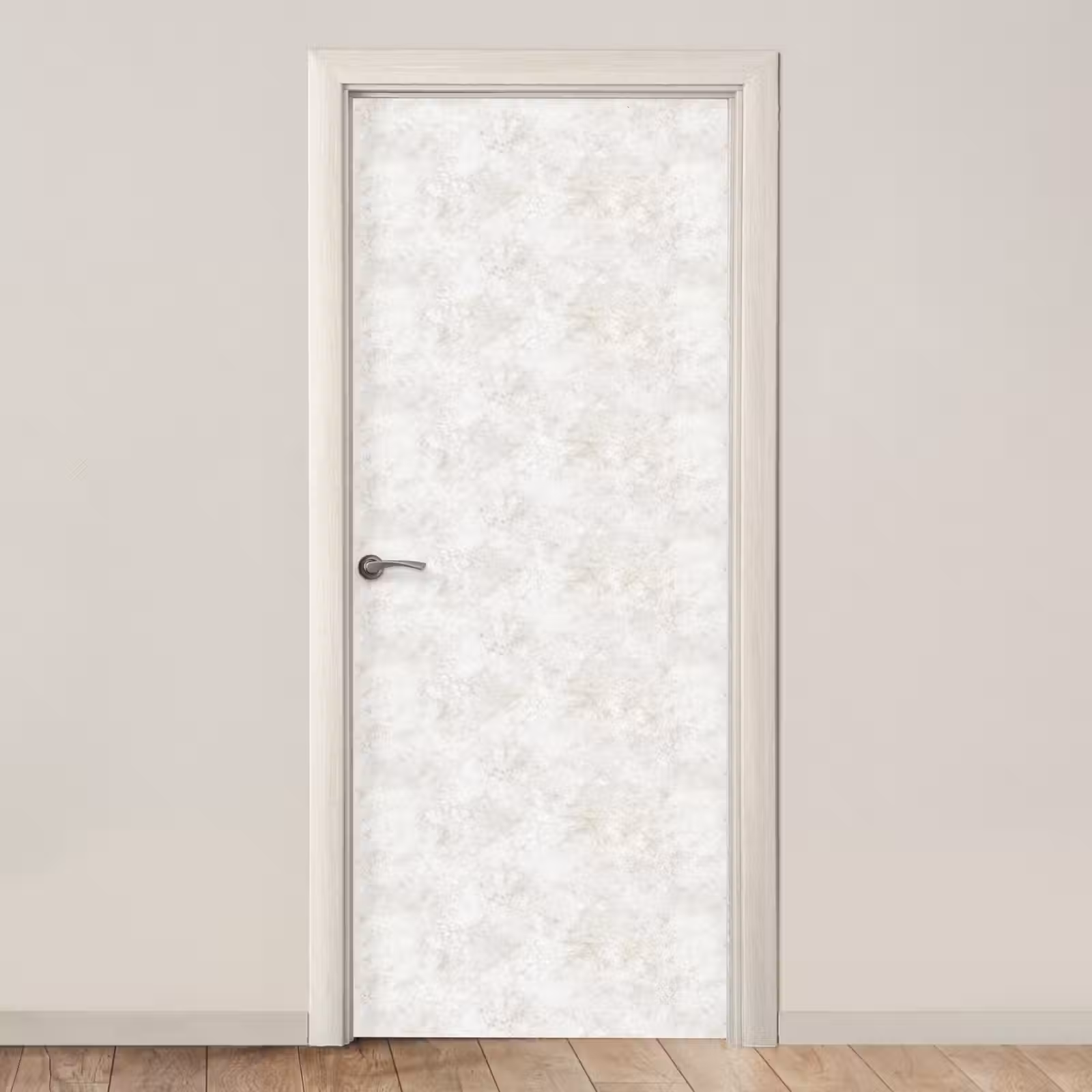 Deursticker - Beige - Marmer - Aders — 1