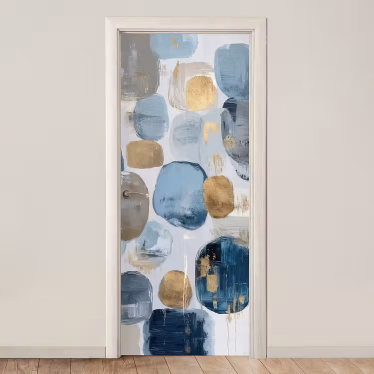 Deursticker - Abstract - Goud - Vormen — 1