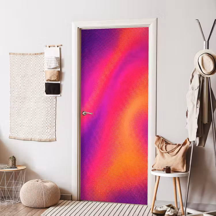 Deursticker - Abstract - Patroon - Kleurverloop — 8
