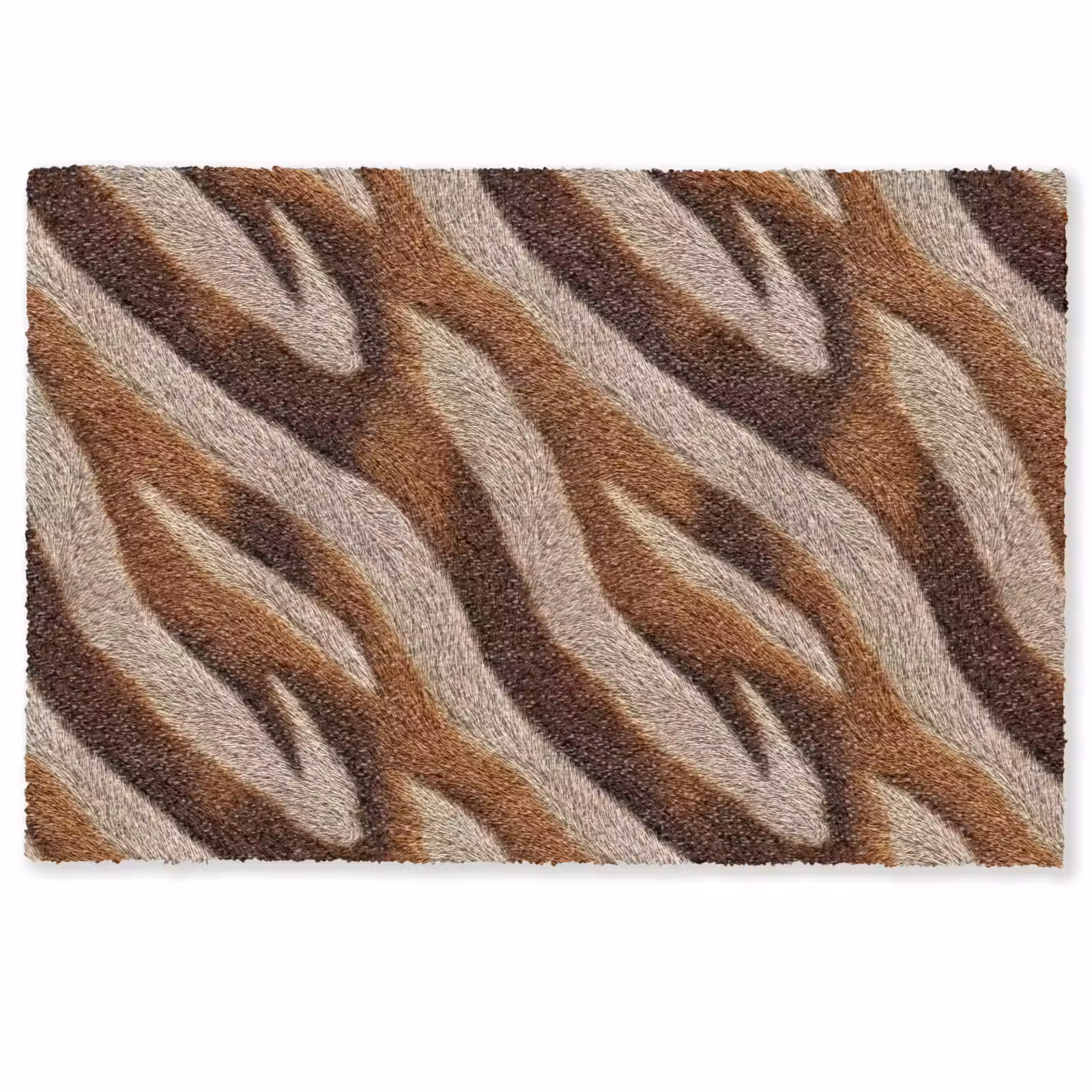 Deurmat - Zebra - Bruin - Patroon — 1