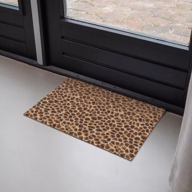 Deurmat - Schildpad - Bruin - Patroon — 2