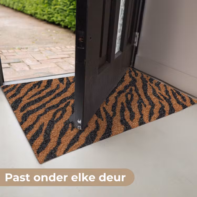 Deurmat - Tijger - Zwart - Vacht — 7