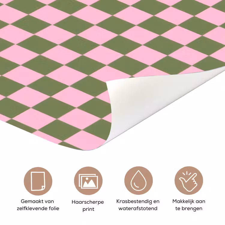 Deursticker - Focus - Vakken - Roze — 3