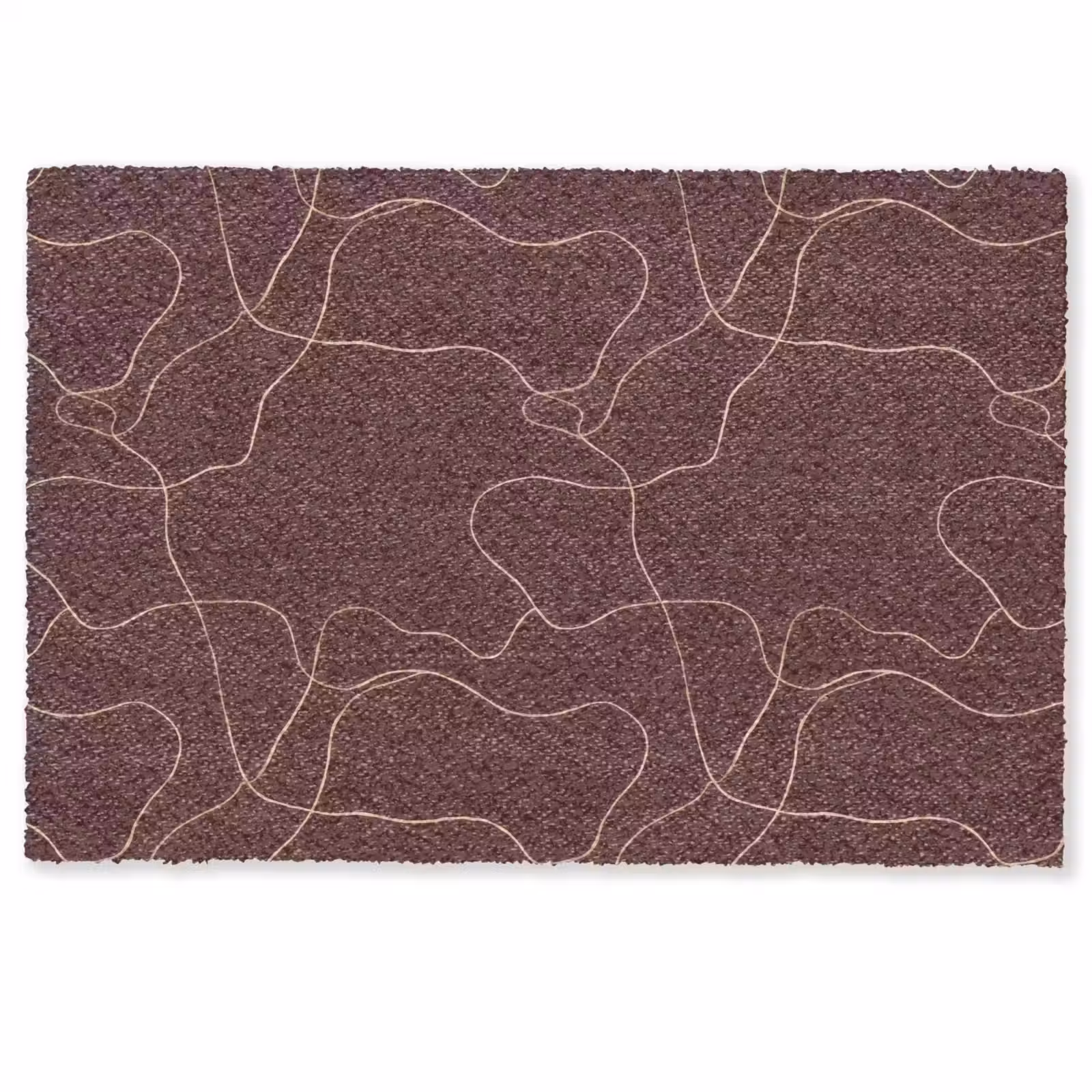 Deurmat - Abstract - Modern - Bruin — 1