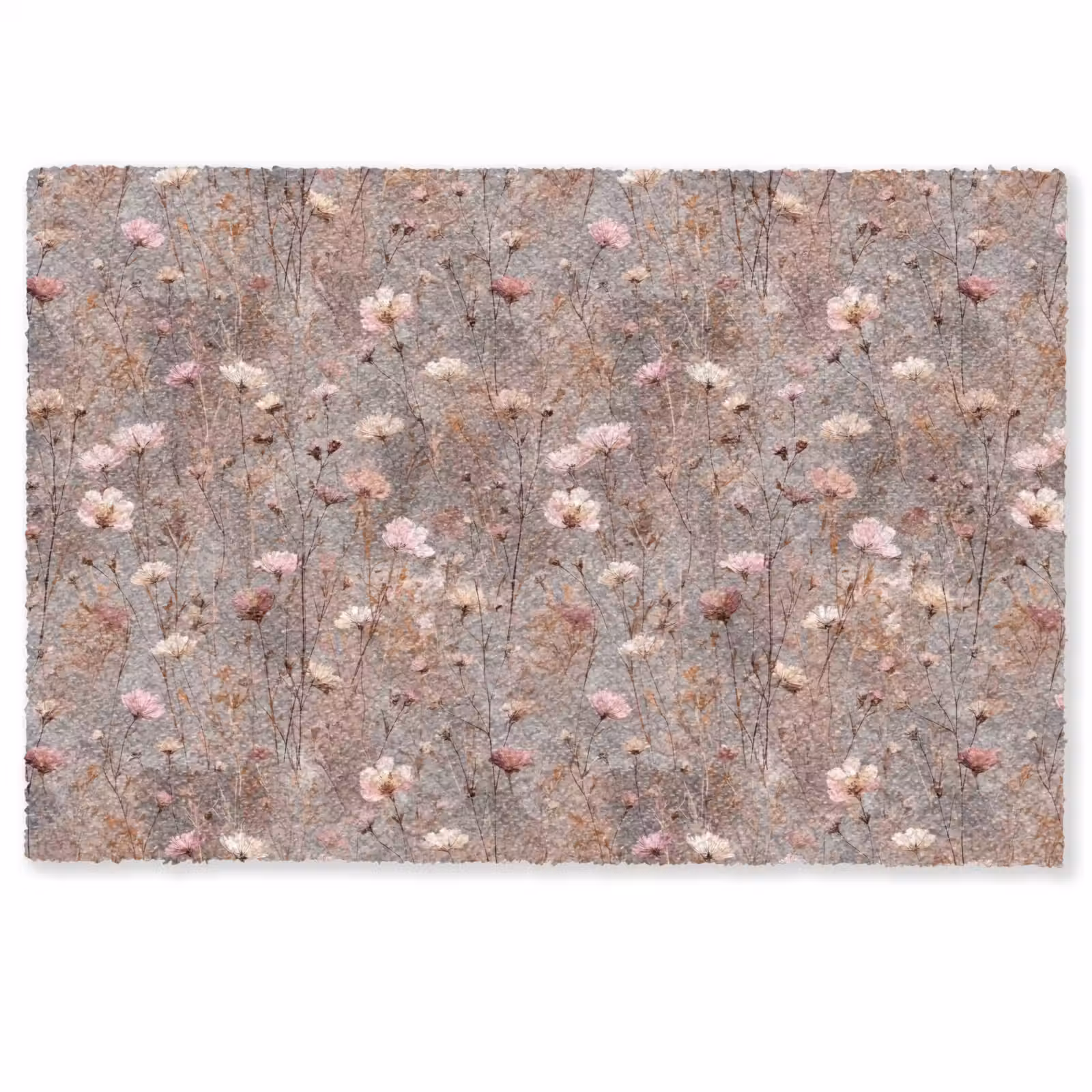 Deurmat - Bloemen - Wild - Pastel — 1