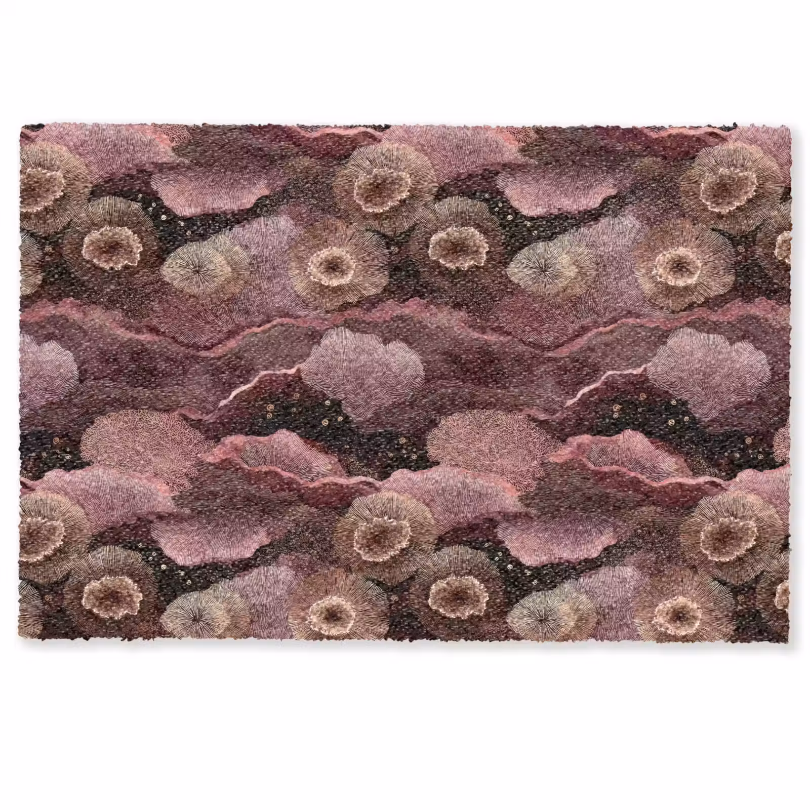 Deurmat - Koraal - Organisch - Roze — 1