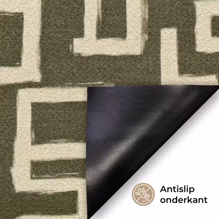 Deurmat - Abstract - Lijnen - Groen — 6