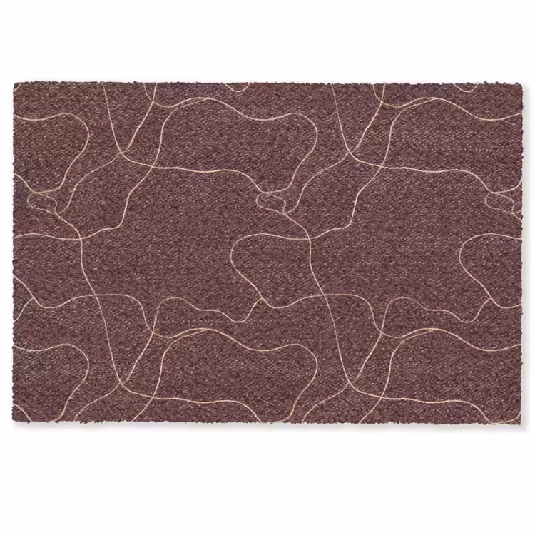Deurmat - Abstract - Modern - Bruin — 1