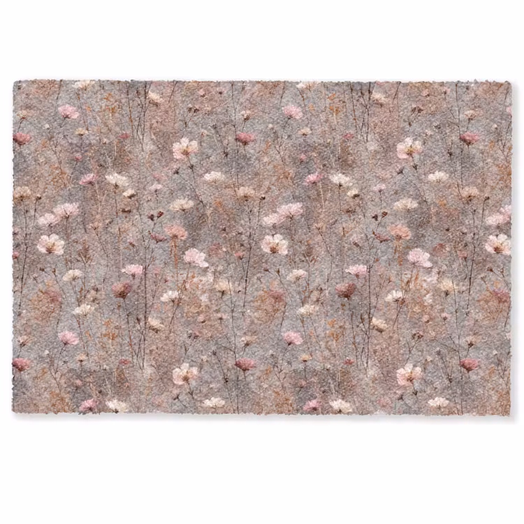 Deurmat - Bloemen - Wild - Pastel — 1