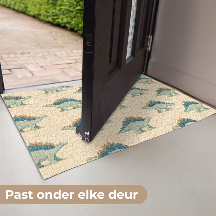 Deurmat - Dino - Patroon - Groen — 7