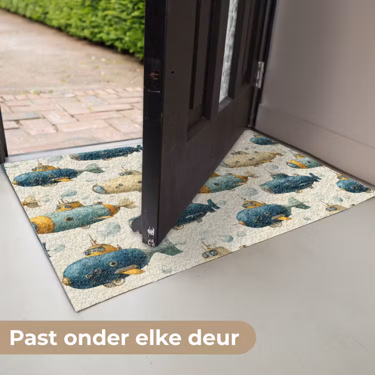 Deurmat - Duikboot - Fantasie - Kleurrijk — 7
