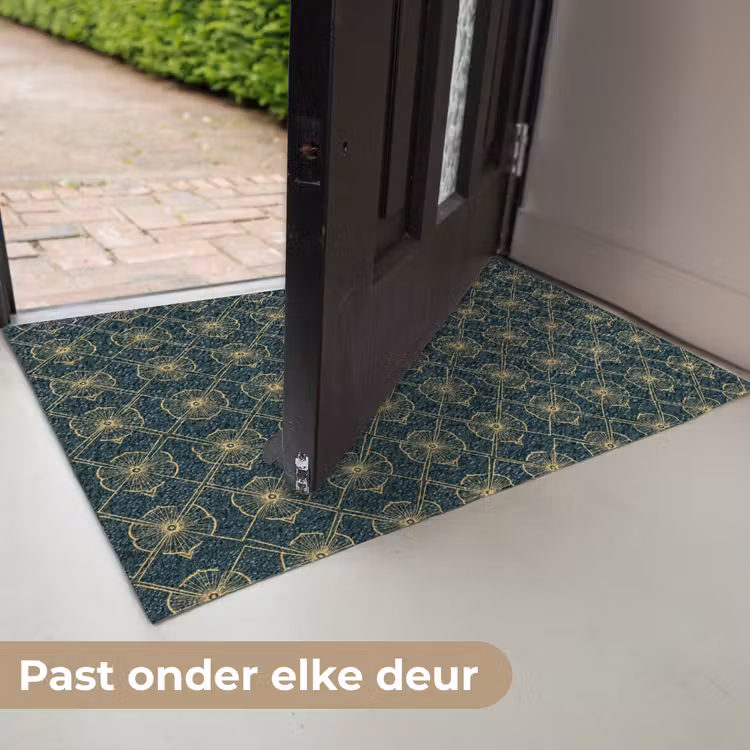 Deurmat - Geometrisch - Elegant - Groen — 7