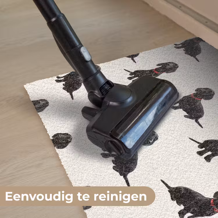 Deurmat - Hond - Patroon - Zwart — 9