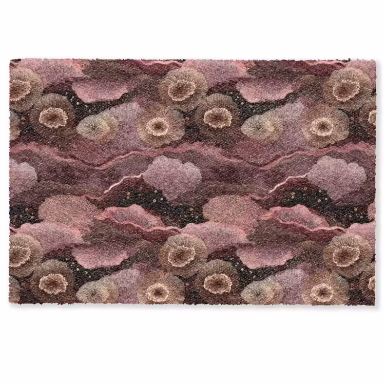 Deurmat - Koraal - Organisch - Roze — 1