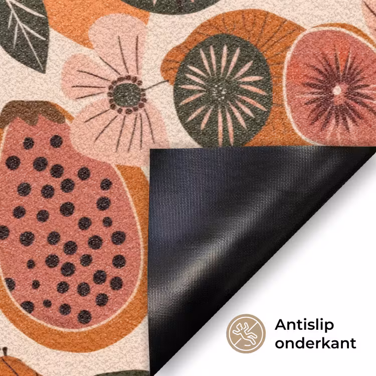 Deurmat - Papaja - Bloesem - Oranje — 6