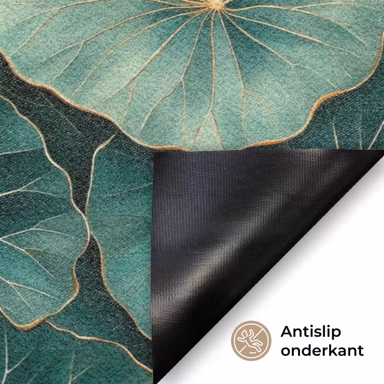 Deurmat - Patroon - Bladeren - Groen — 6