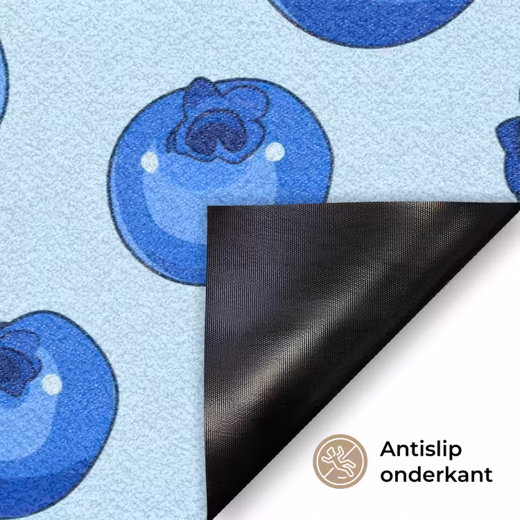 Deurmat - Bessen - Modern - Blauw — 6