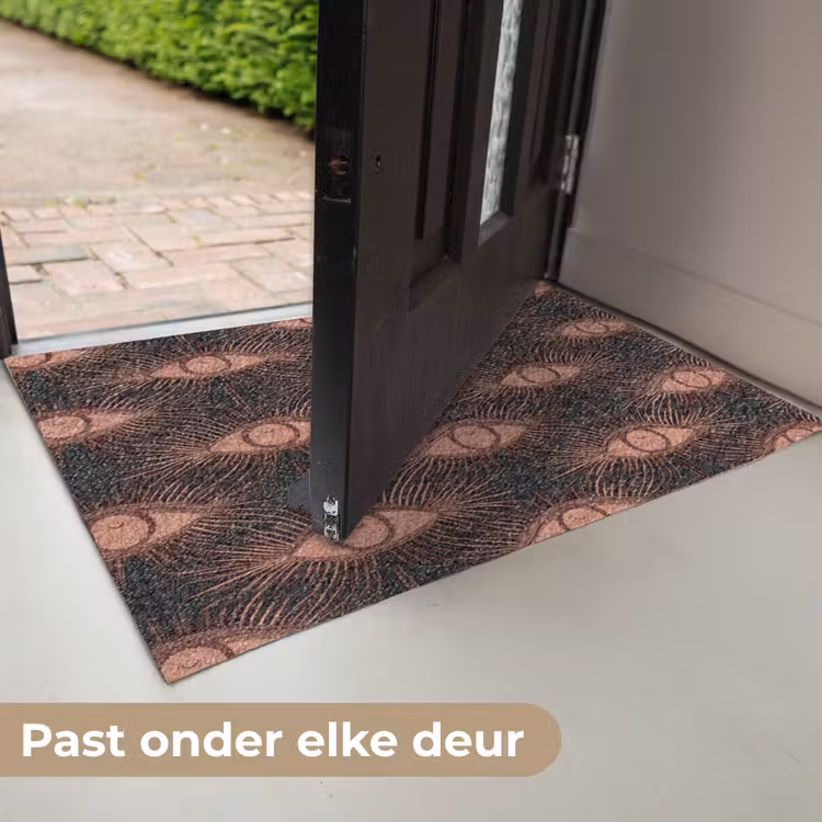 Deurmat - Boheems - Oog - Bruin — 7