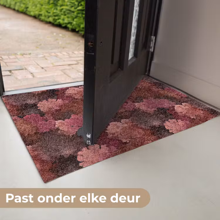 Deurmat - Koraal - Textuur - Kleurrijk — 7