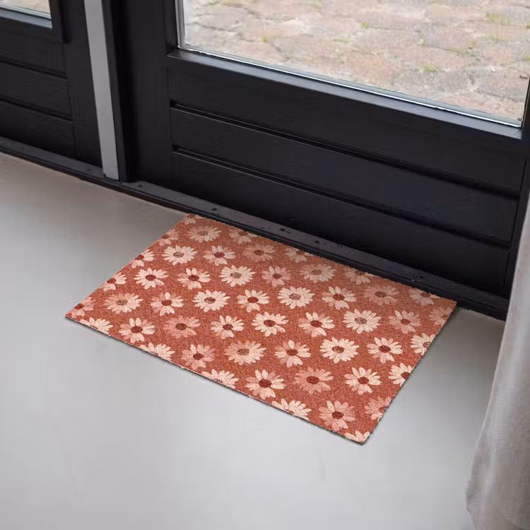 Deurmat - Madelief - Retro - Terracotta — 2