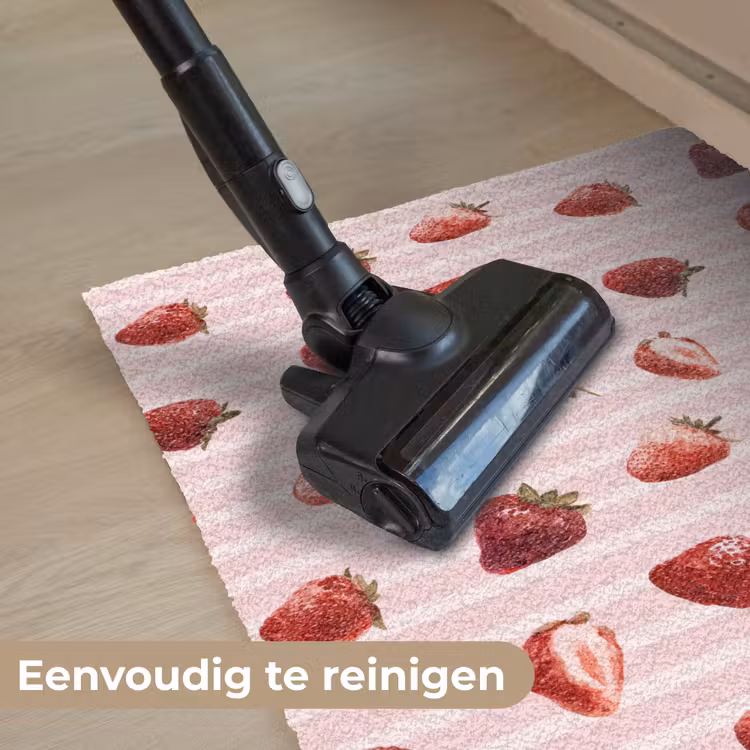 Deurmat - Strepen - Aardbei - Roze — 9
