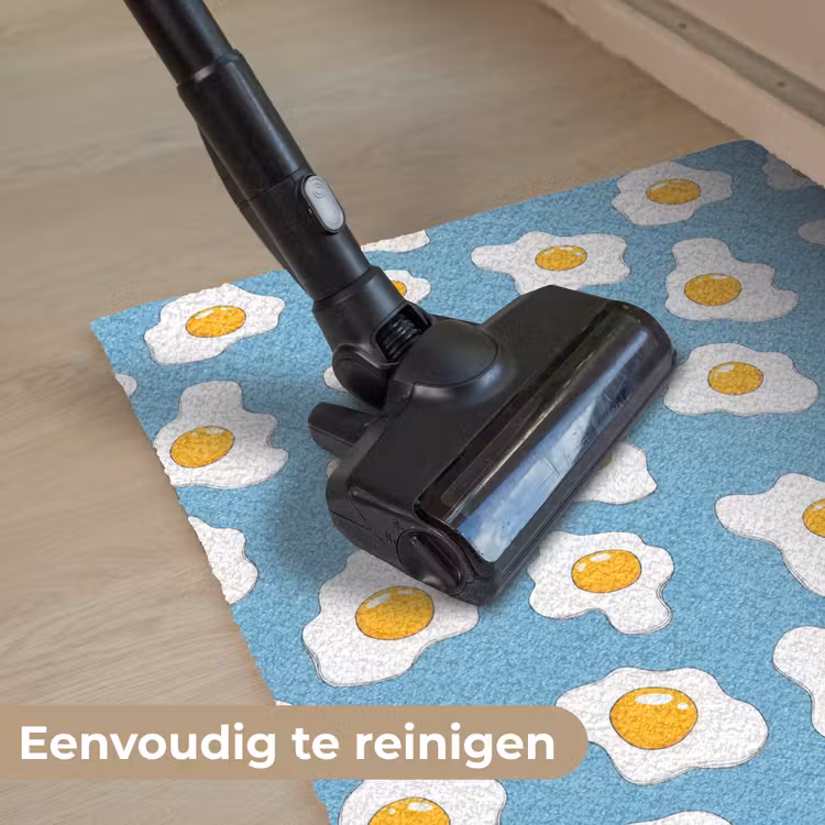 Deurmat - Eieren - Dooiers - Blauw — 9