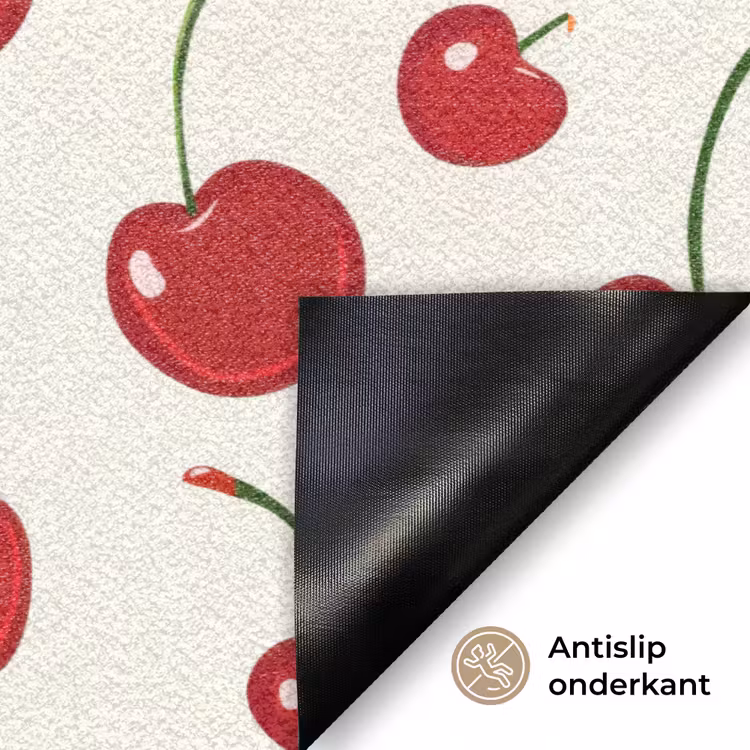 Deurmat - Kersen - Minimalistisch - Rood — 6