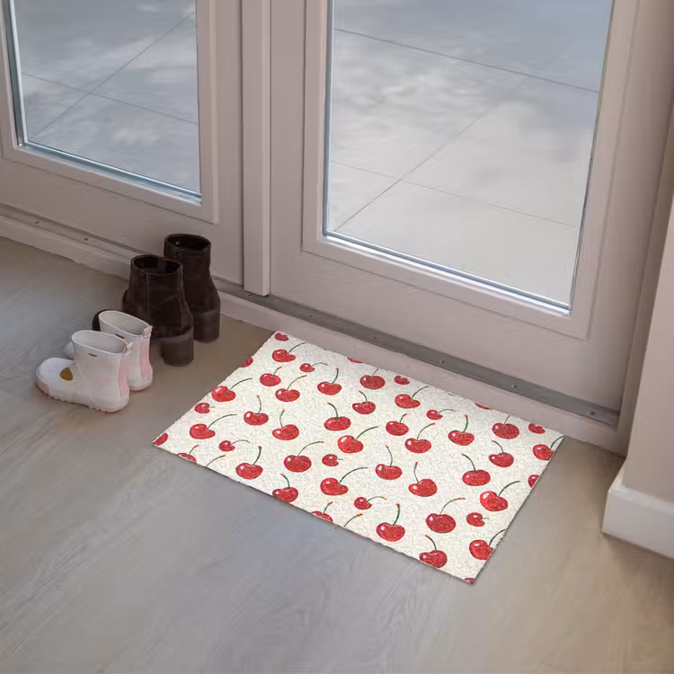 Deurmat - Kersen - Minimalistisch - Rood — 8