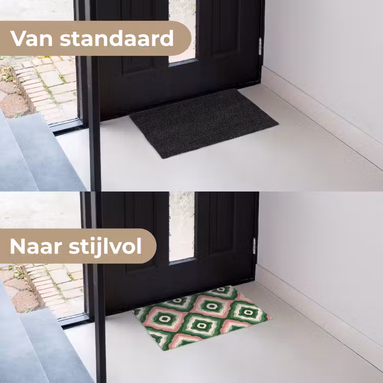 Deurmat - Ontwerp - Organisch - Kleurrijk — 3