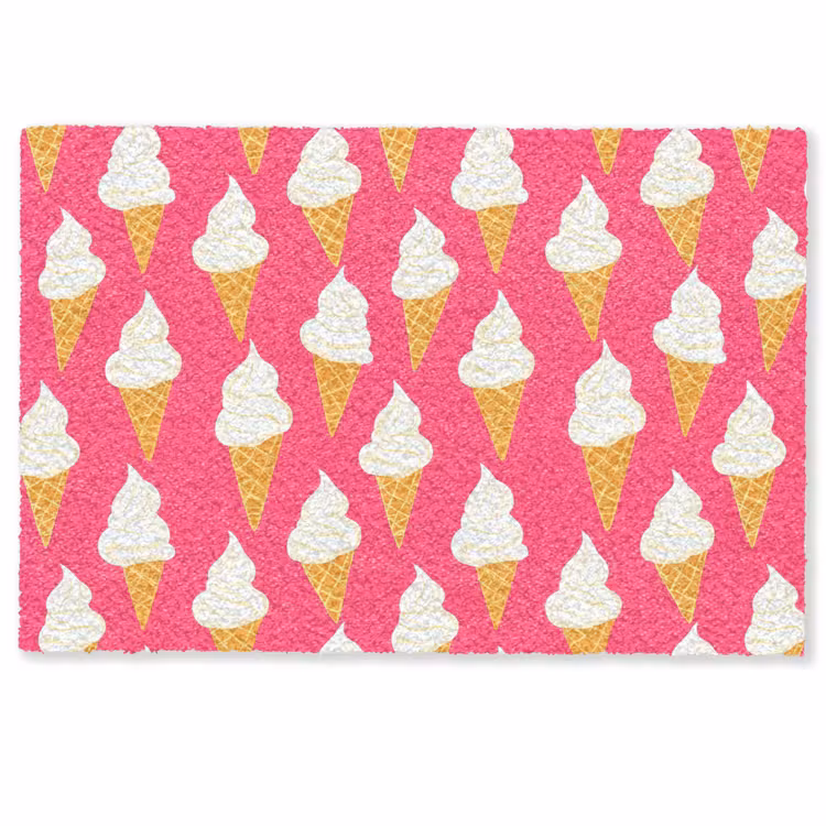 Deurmat - Softijs - Horentje - Roze — 1