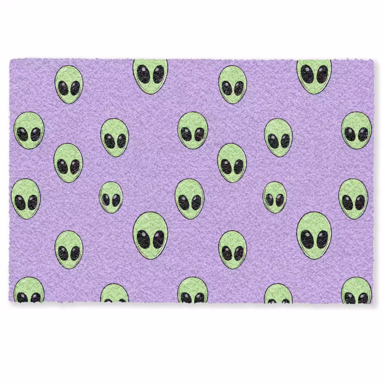 Deurmat - Alien - Retro - Lila — 1
