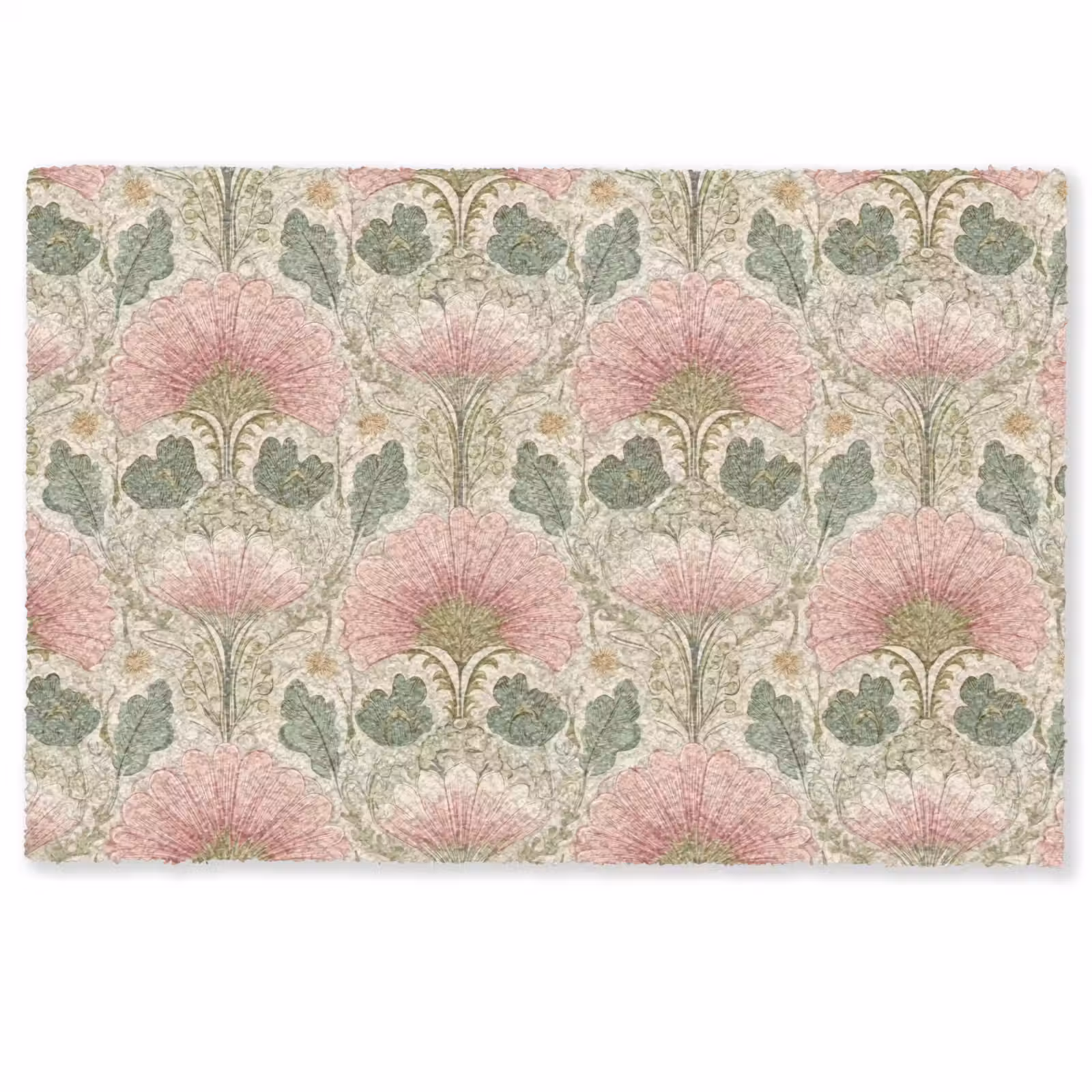 Deurmat - Klassiek - Patroon - Roze — 1