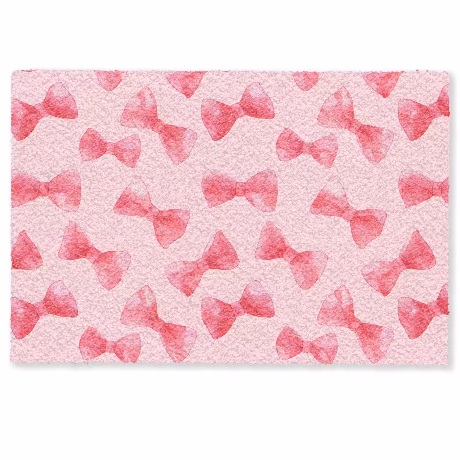 Deurmat - Strikken - Aquarel - Roze — 1