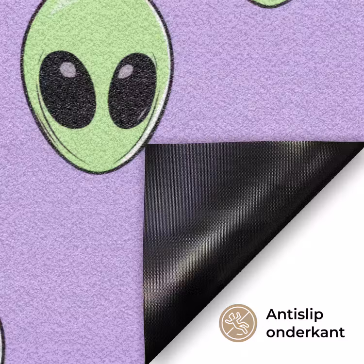 Deurmat - Alien - Retro - Lila — 6