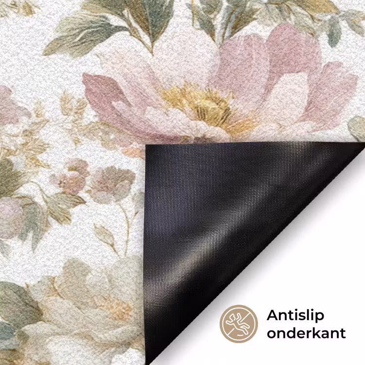 Deurmat - Bloemen - Patroon - Pastel — 6