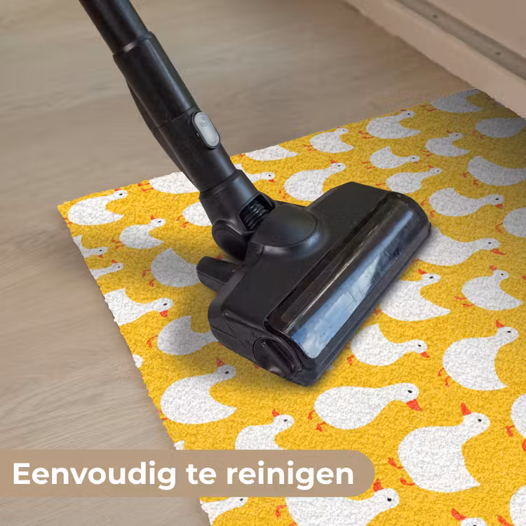 Deurmat - Eendjes - Patroon - Geel — 9