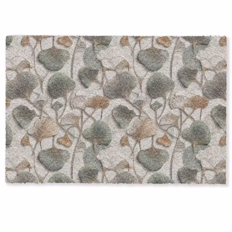 Deurmat - Elegant - Bladeren - Groen — 1
