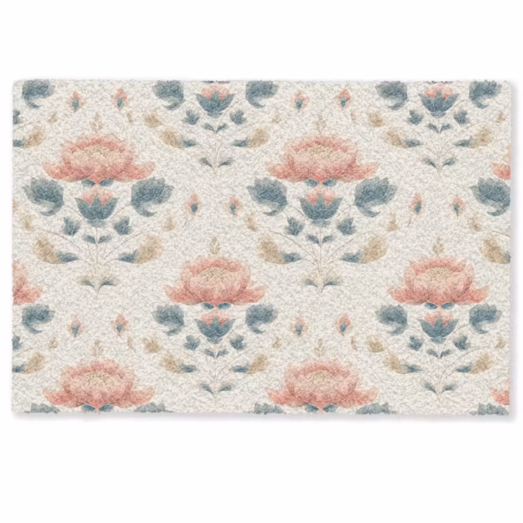 Deurmat - Lotus - Bloemen - Roze — 1