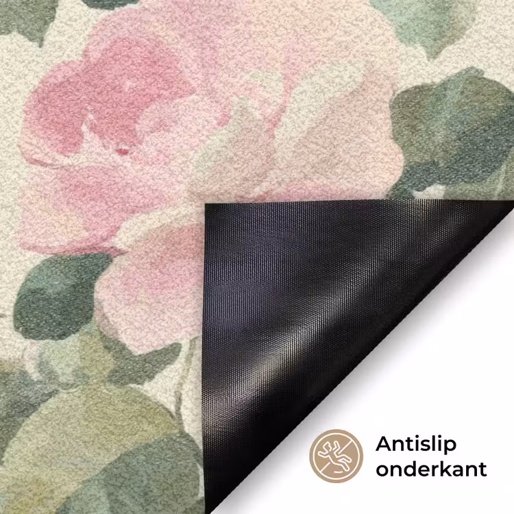 Deurmat - Rozen - Botanisch - Roze — 6