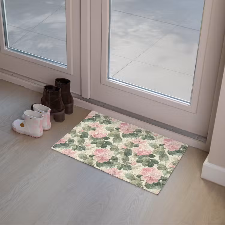 Deurmat - Rozen - Botanisch - Roze — 8