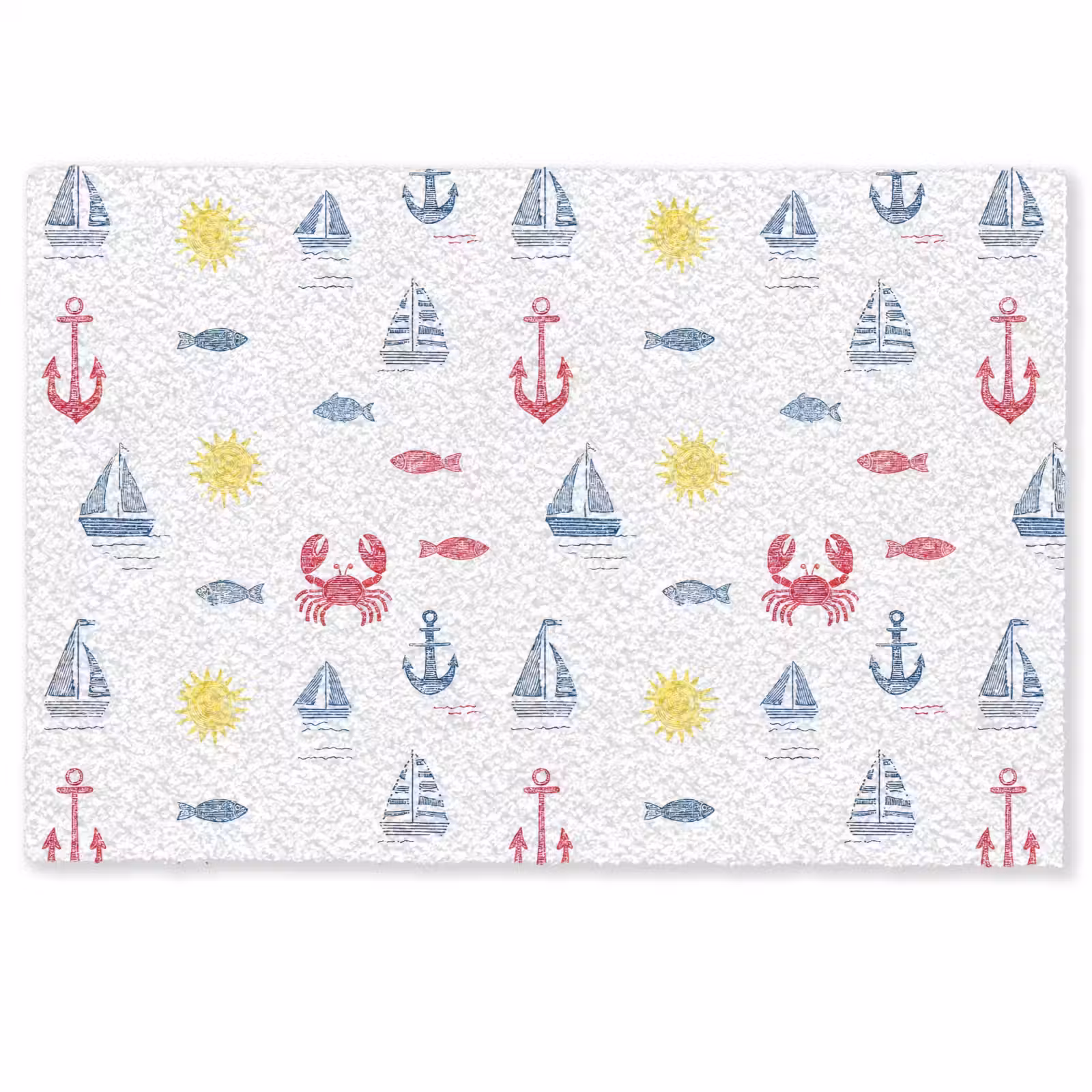 Deurmat - Nautisch - Illustraties - Kleurrijk — 1